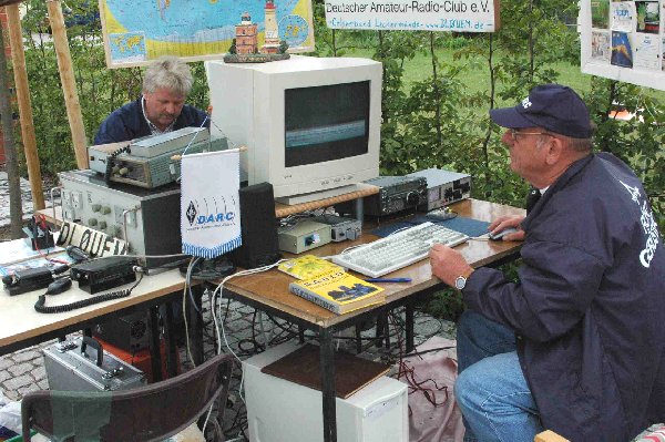 Hafftage Ueckermünde DL0UEM Clubstation des DARC DOK V25