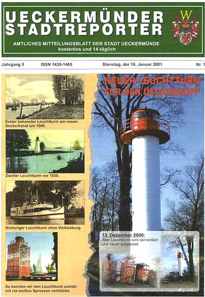 Leuchtturm Ueckermünde - Leuchtfeuer - Lighthouse Award